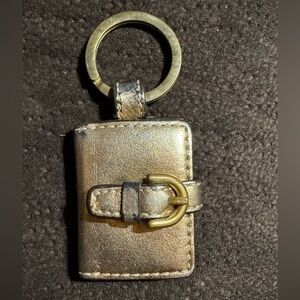 Coach Vintage Gold Key & Photo Book